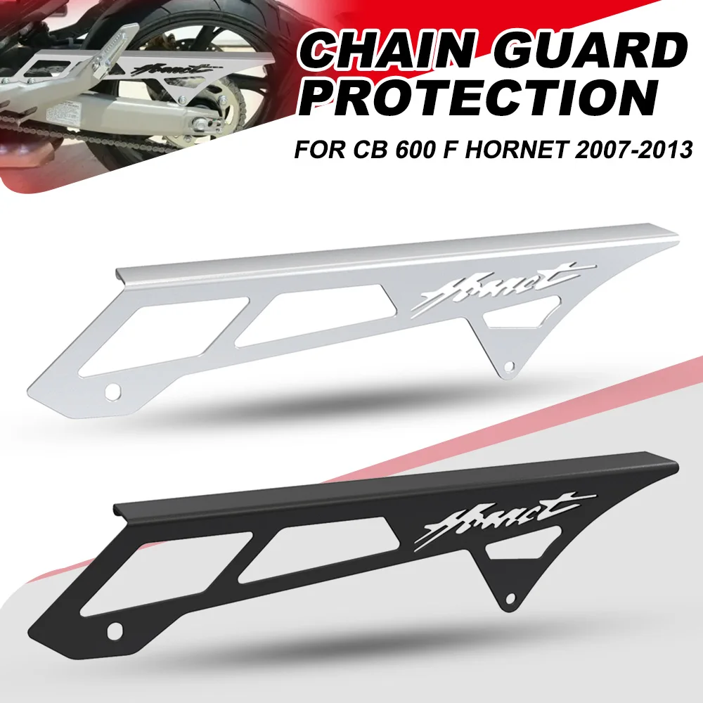 

Motorcycle Accessories Chain Sprocket Cover Protection Frame Guide Guard FOR Honda CB 600 F Hornet 2007 2008 2009 2010 2011-2013