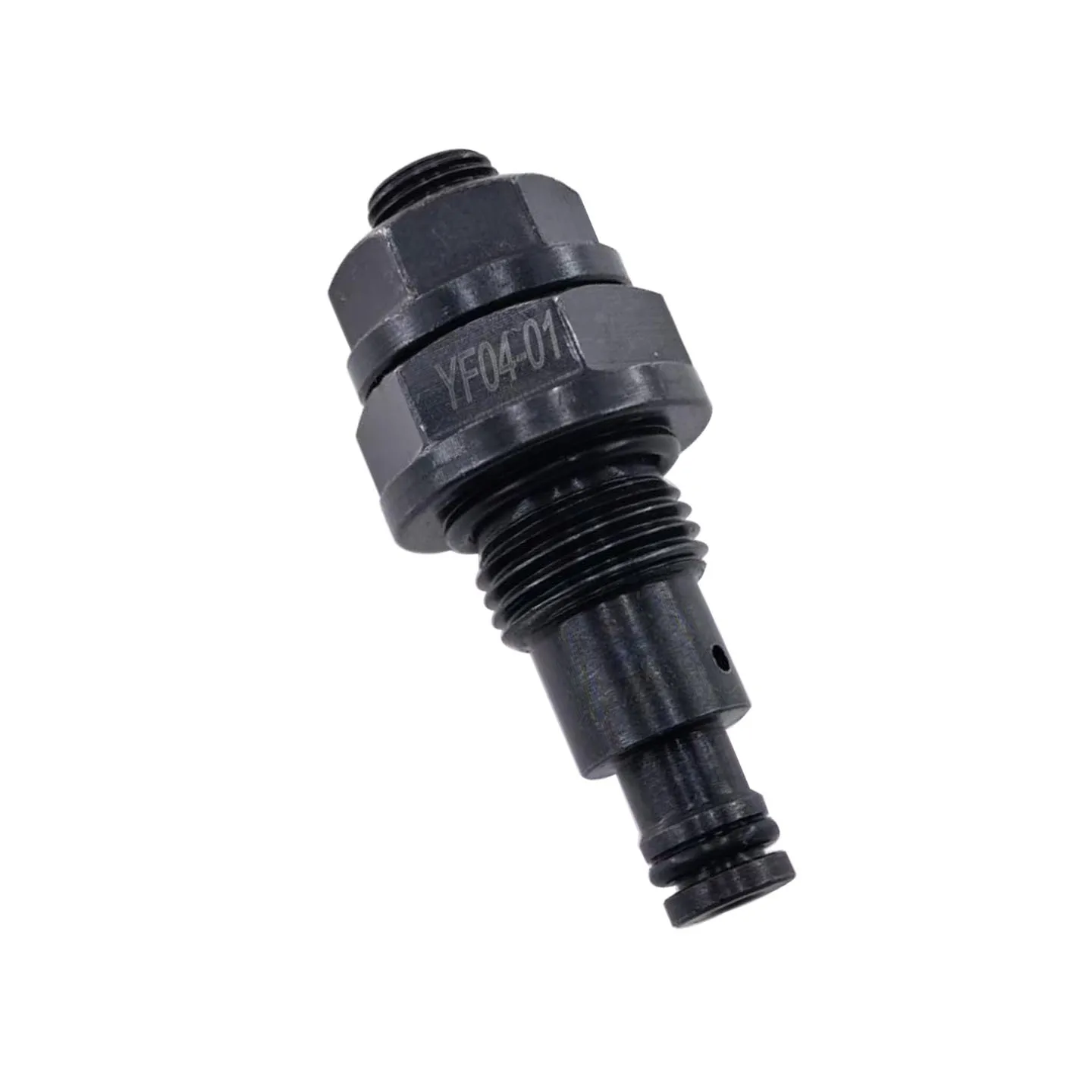 Adjustable Hydraulic Cartridge Relief Valve YF04-01, M16×1.5 Thread Manual Pressure Control Safety Valve for Hydraulic System