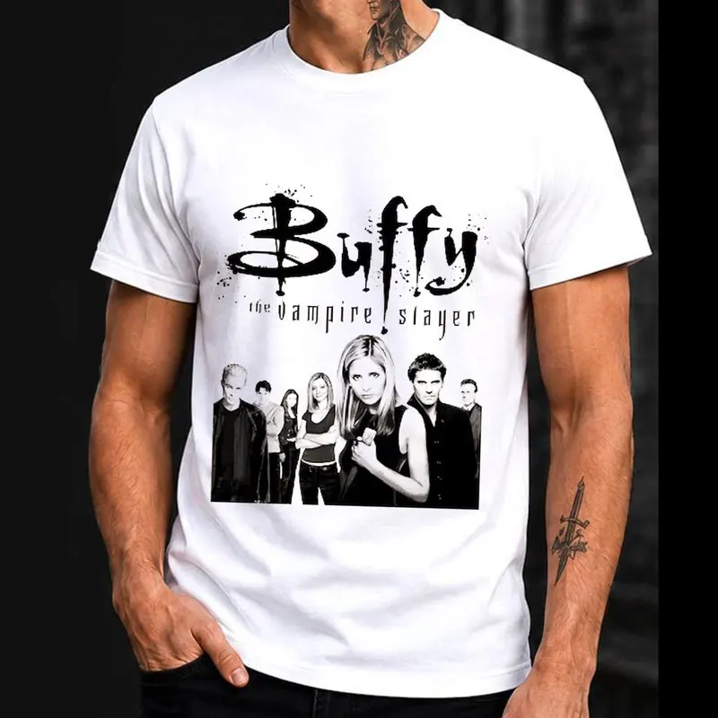 Buffy Inspired T-Shirt, Vintage Vampire Slayer Graphic Tee