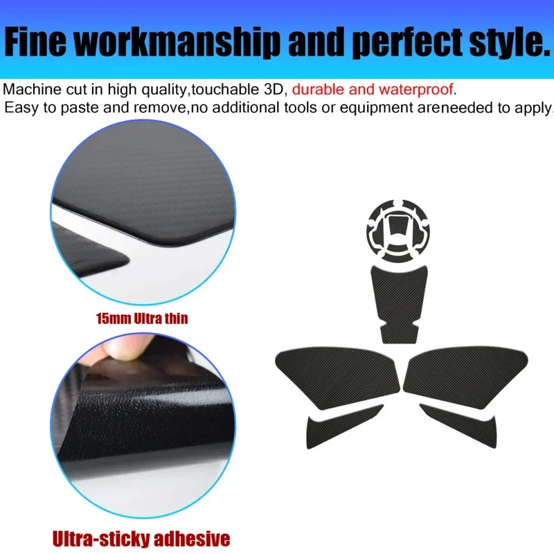 Motorcycle Anti Slip Fuel Oil Tank Pad Side Knee Grip Decal Protector Sticker Pads NEW FOR CFMOTO 450NK NK450 450 NK 2023 2024