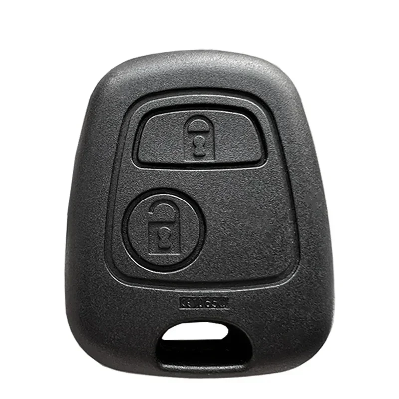 2-12Pcs Remote Car Key Fob Shell Case Cover 2 Buttons For Peugeot 106 107 206 207 307 406 407 Citroen C1 C2 C3  C5