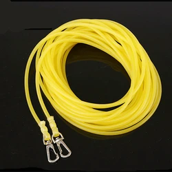 Solid Elastic Rubber Rope Pull Fishing Line Missing Guard Rod Retention Rope For Fishing Gear Hunting Shooting Fish 4mm 5mm 6mm