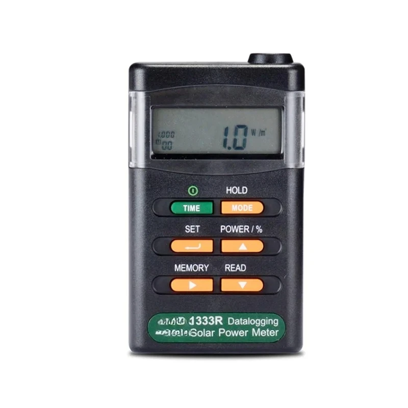 Datalogging Solar Power Meter Gauge,Solar Radiation Meter Gauge,RS 232 Interface