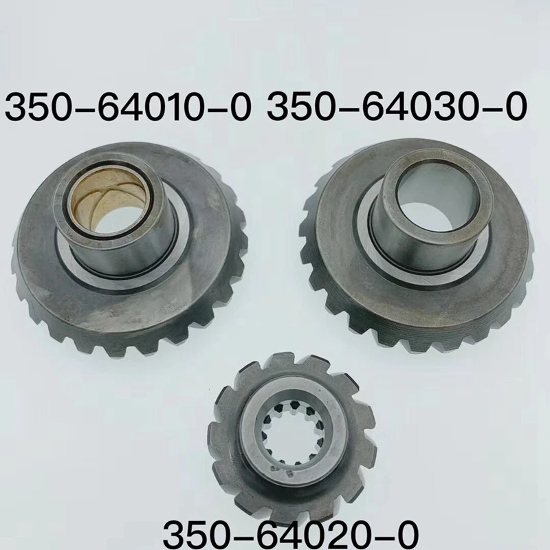 Outboard Engine Gear Set For Tohatsu 2 Stoke 18HP 350-64020-0 Pinion & 350-64030-0 Reverse & 350-64010-0 Forward Gear