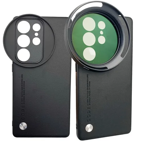 Imagen 2 del producto Para Samsung S25 Ultra S24 S23 Ultra 67MM interfaz de rosca filtro anillo adaptador funda de teléfono para Universal ZOMEI CPL VU filtro de estrella