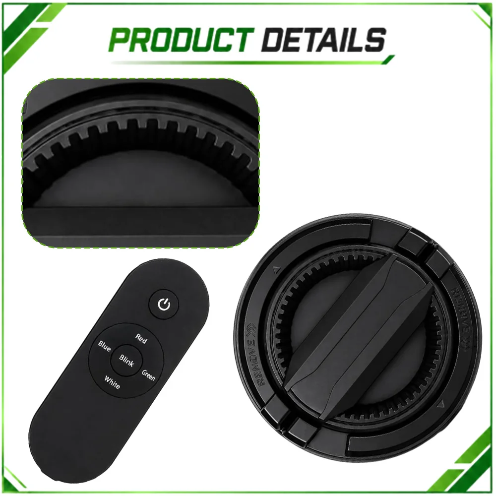 For Toyota Tacoma 4Runner RAV4 2026 Dashboard Side Storage LED Light and Remote Control PT944-35253 ABS Plastic Car Accessories
