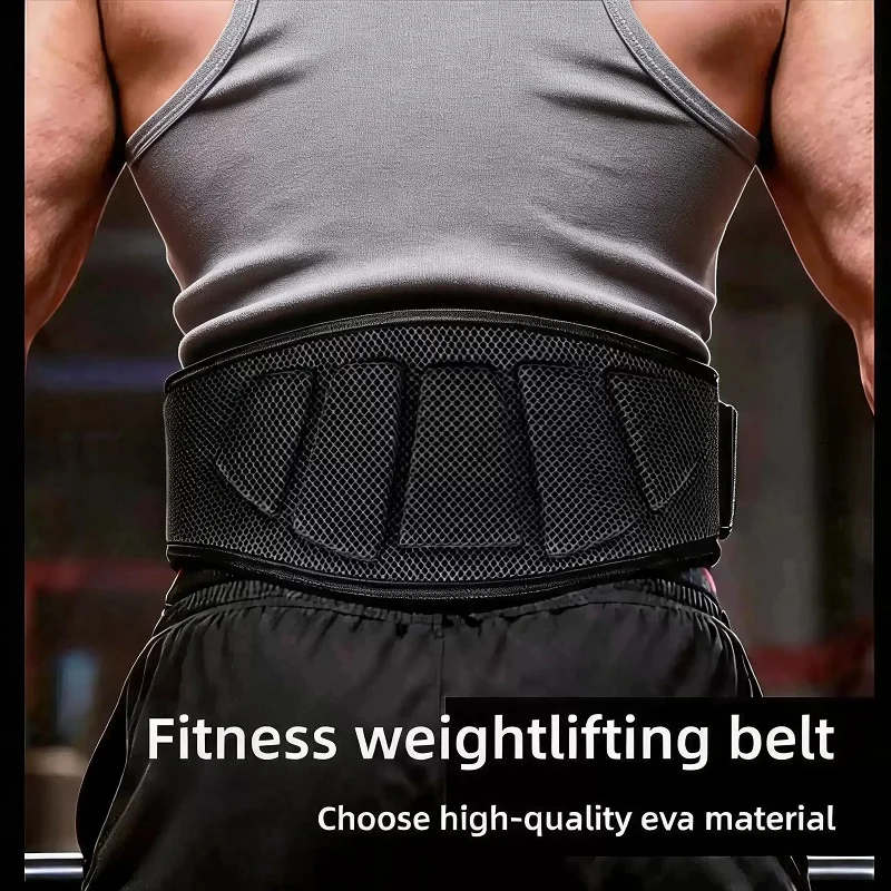 EVA 3D Back Support Weightlifting Belt,Powerlifting Belt for Lumbar Spine Support,Precision Fit for Optimal Ergonomic Comfort