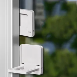 Kids Safety Sliding Door Window Limit Lock Punch-free Paste Multifunction Baby Security Protection Drawer Cabinet Door Locks