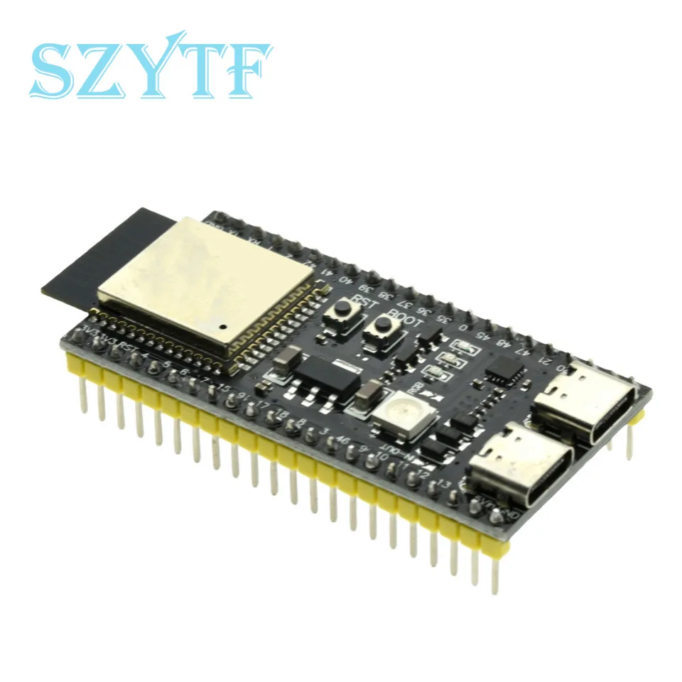 S3-DevKitC-1 N16R8 Dev Board,For ESP32 16MB Flash 8MB PSRAM WiFi BT Wireless Module, GPIO Extension Kit for Arduino