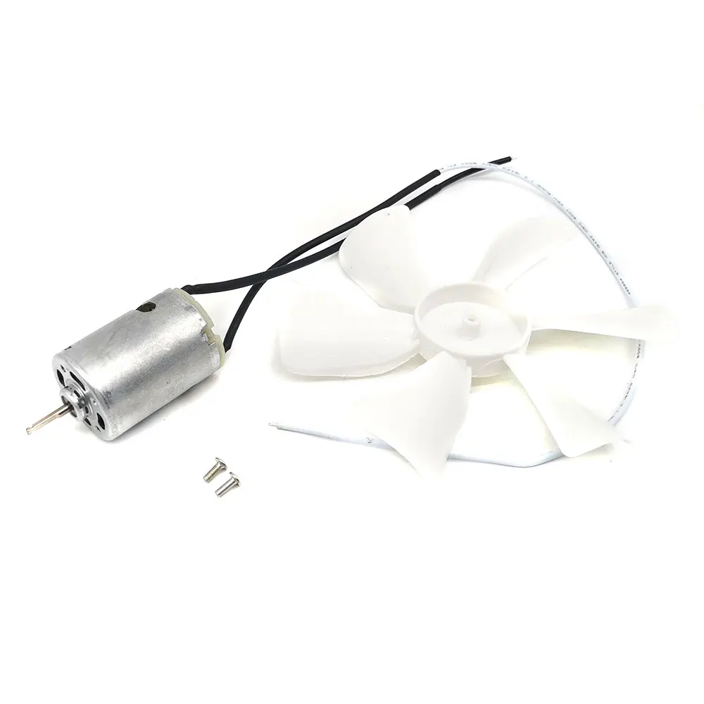 1pcs Exhaust Fan Blade Vent Motor 12V With 4mm/0.15inch D Shaft For Home Car Bathroom Mobile RV