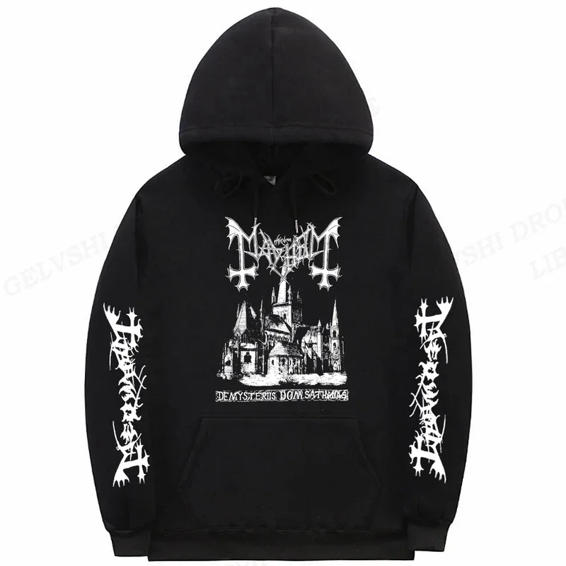 

The Mayhem Deathcrush Hoodie Men Fashion Hoodie japanese Y2k Hoodies Boy Coats Women Sweats Cosplay Clothes Boy Tracksuit Unisex