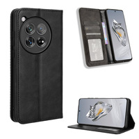 Flip Retro Style PU Leather Magnetic Cover For OnePlus 12 11 10T 9 9T 8 8T 7 7T 6 6T 5 5T Z 10 Pro 9RT 5G Card Slot Wallet Case