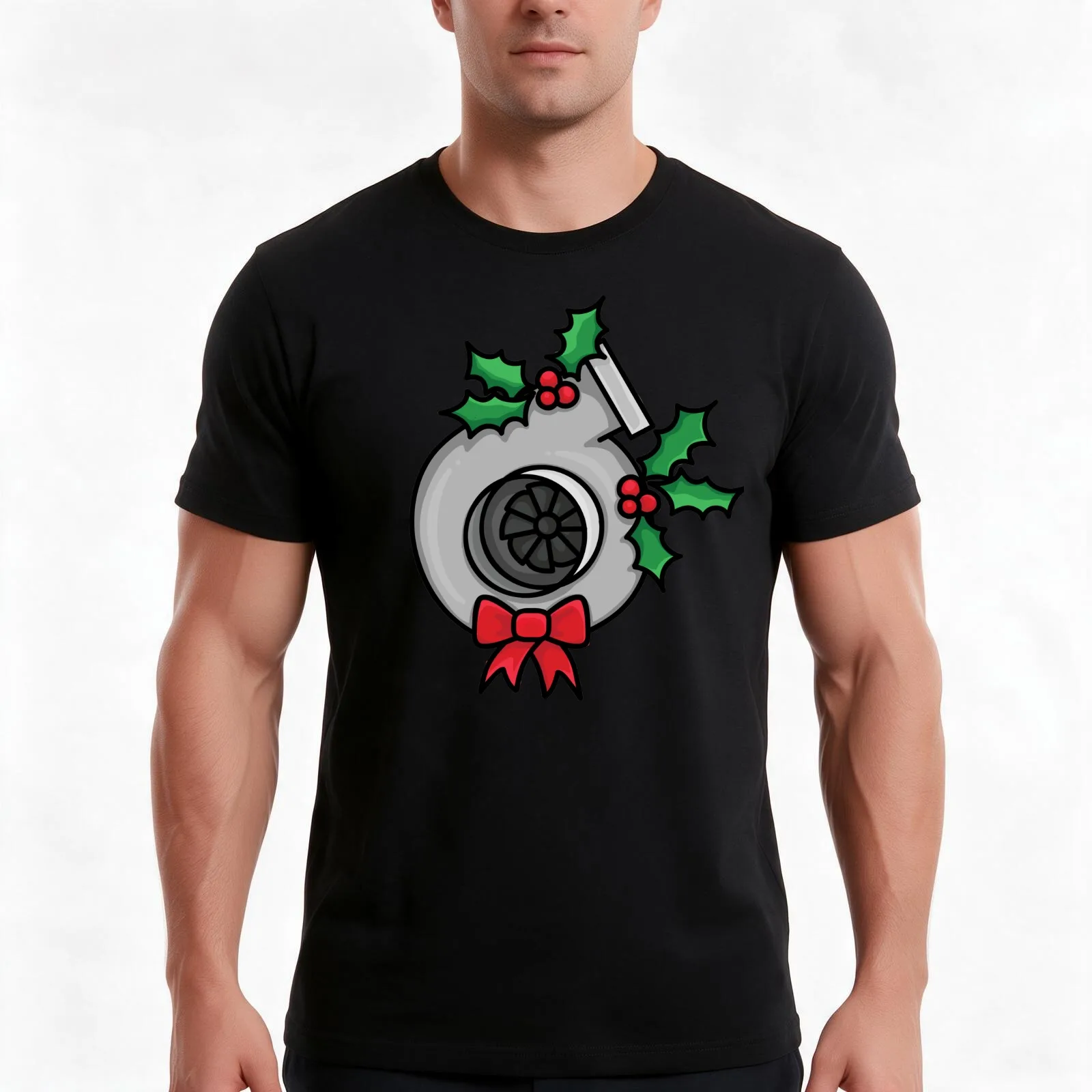 not your typical wreath T-Shirt, Summer Casual Cotton Tee, Oversized Streetwear Tops, Vintage Graphic Print, Unisex Men Women