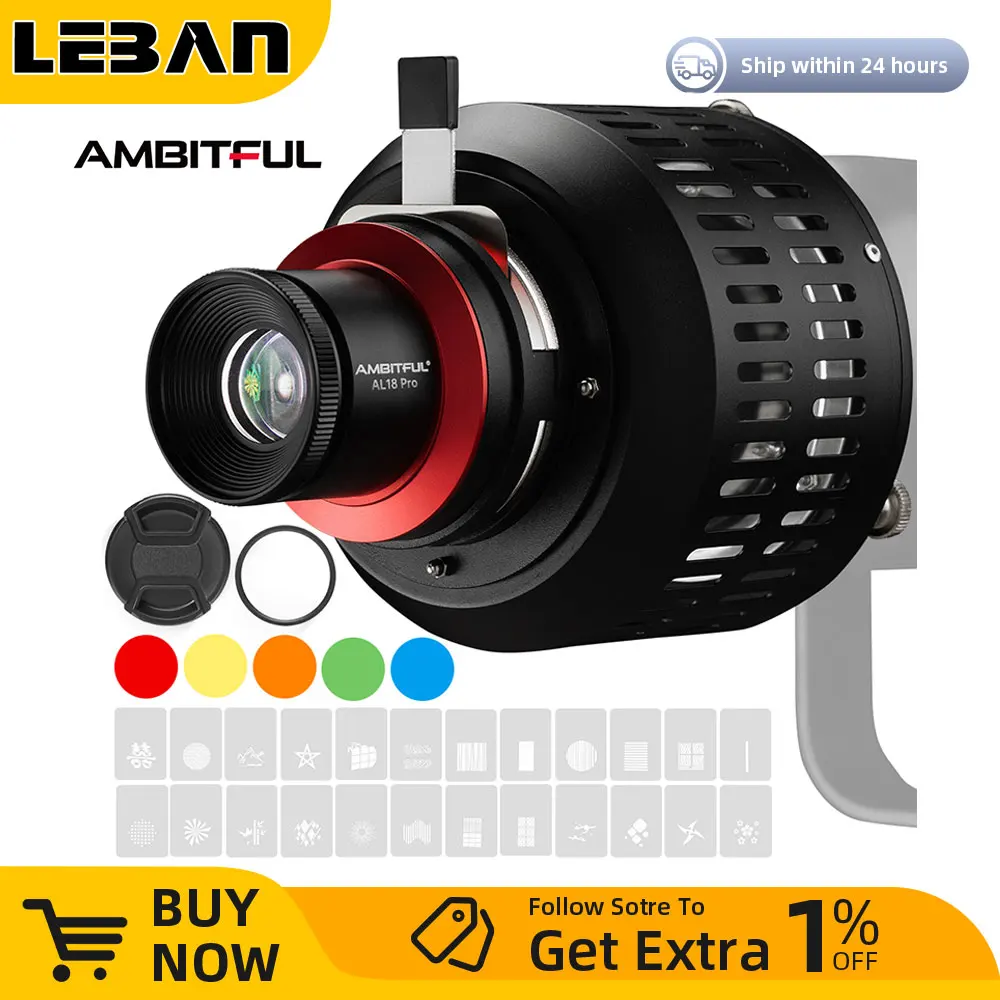 AL-18 PRO Focalize: L’Ottica Specializzata per Effetti Luce Precisi in Fotografia di Studio