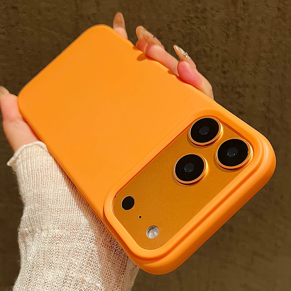Matte Weiche Bonbonfarbene Handyhülle für iPhone 18 17 Air 16 15 14 13 12 11 Pro Max Plus Silikon Stoßfester Schutz Solide Hülle – Detail 6