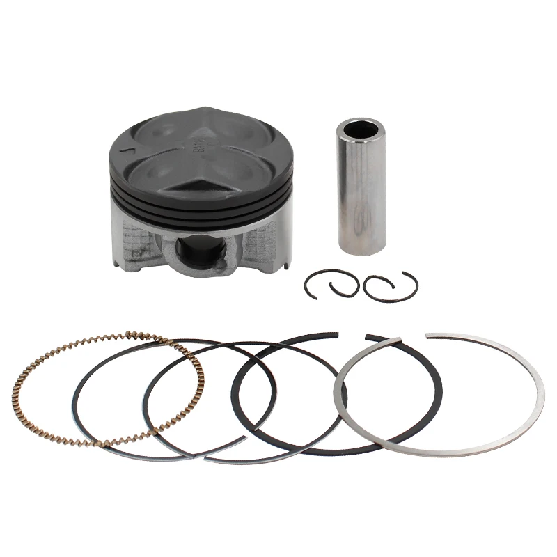 4 sets Motorcycle Bore Size STD 56 mm +25 +50 +75 +100 Piston & Piston Ring Kit For YAMAHA FZR400RR SP 3TJ FZ400 FZ 400 4YR 1997