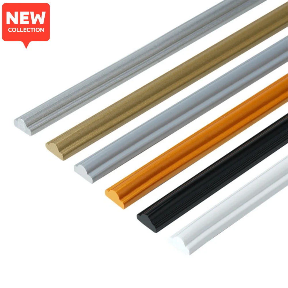 

Border Line 3m Decorative Strip Soft Line Self-adhesive Gypsum Line PVC Shape Design Background Wall Decor Ceiling Border