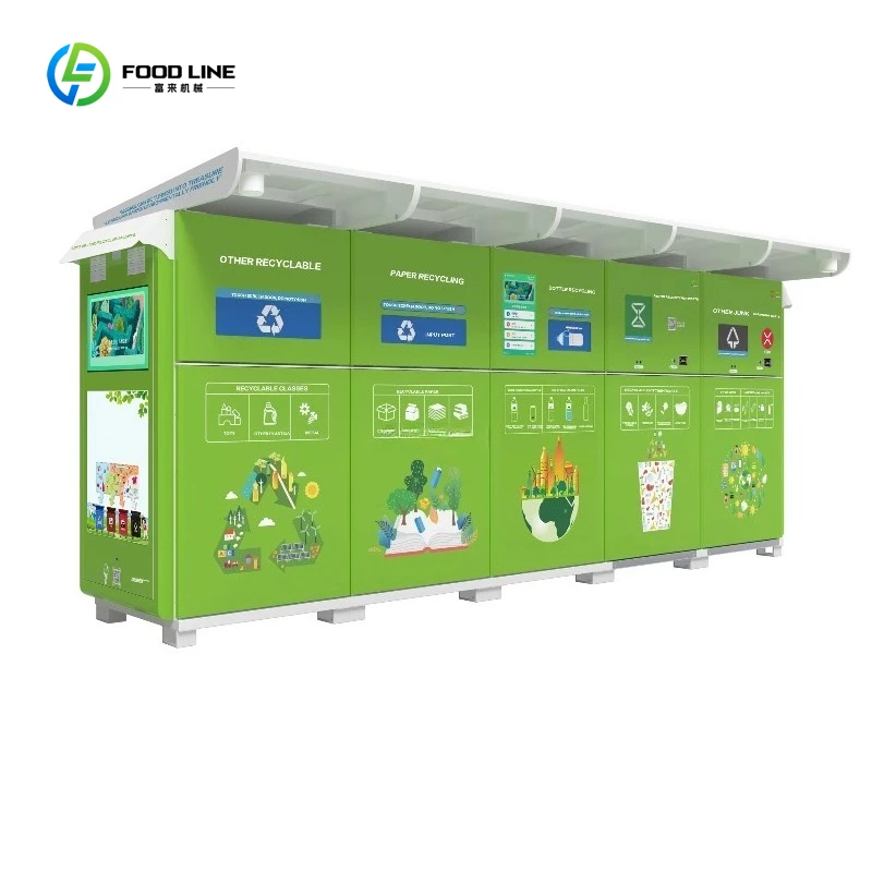 Customized Large Capacity Rvm Recycling Reverse Vending Machine World  Environment Protection Recycle Vending Machine