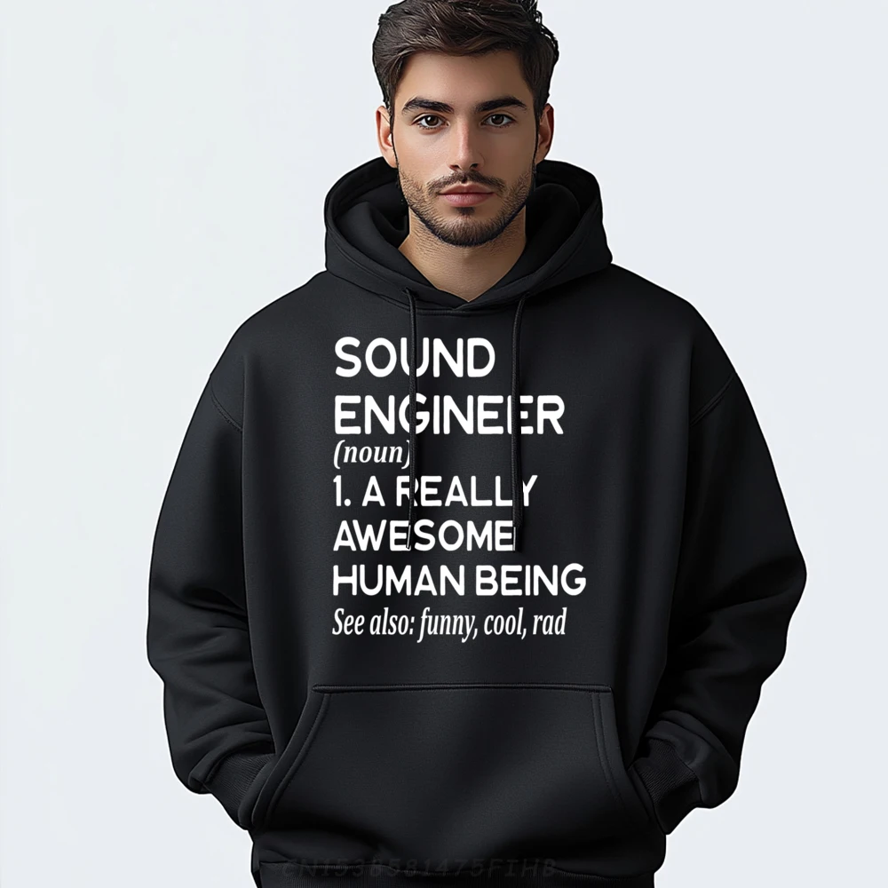 

Sound Engineer Definition Funny Concert Theatre Band Music Printed Sweater Oversize Man 4th Of July