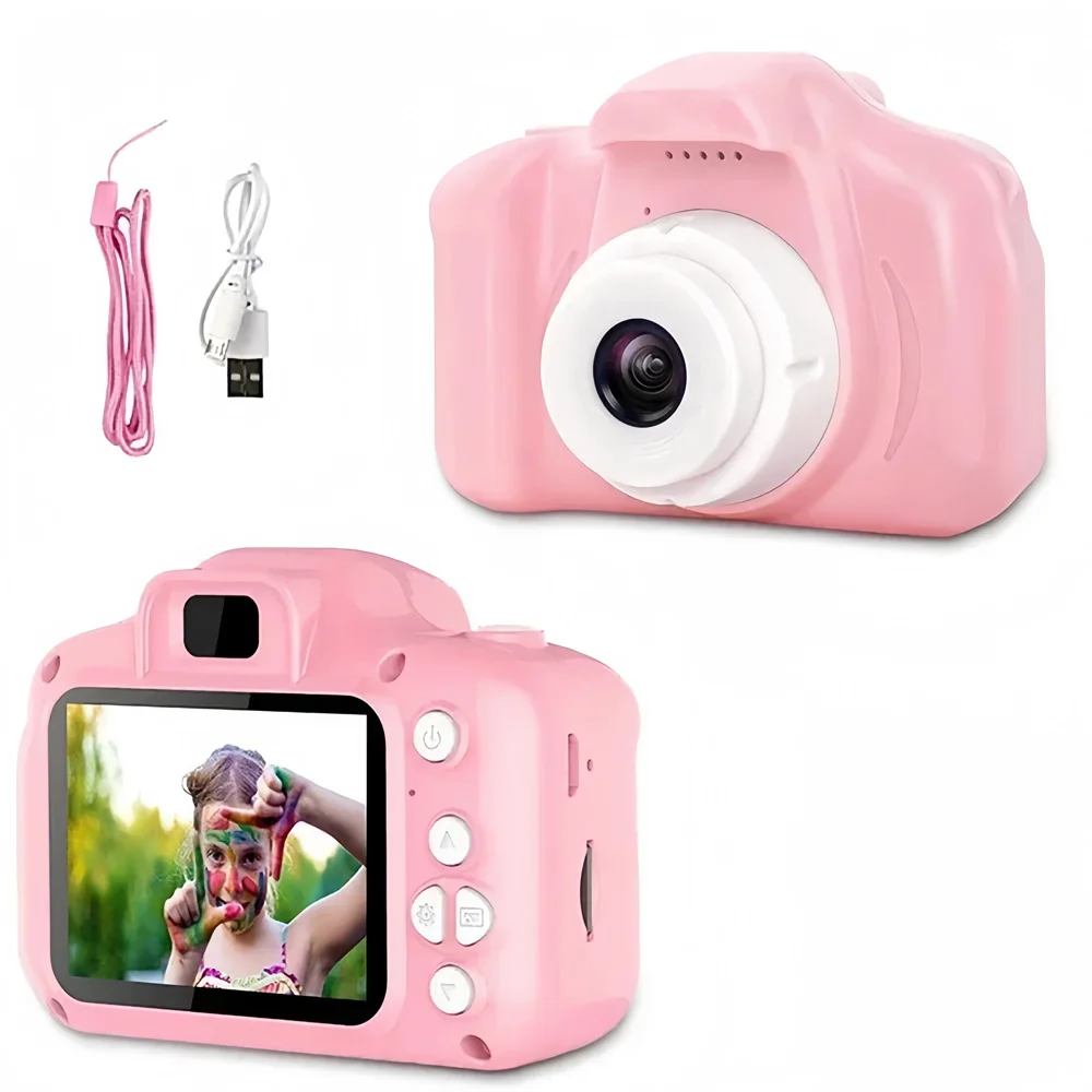 Children\'s Toys Gifts Mini Camera Can Take Photos To Shoot Video 1080p Hd Video Children\'s Camera Cartoon Outdoor Waterproof