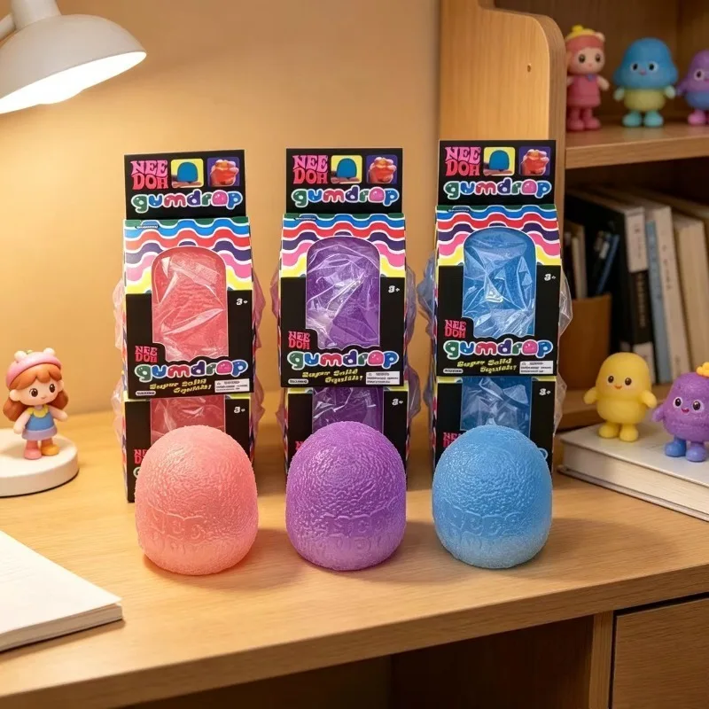 

Gumdrop Soft Sensory Fidget Toy Collectible Stress Balls Assorted Colors 1 Pack Squeeze Toy Blind Box