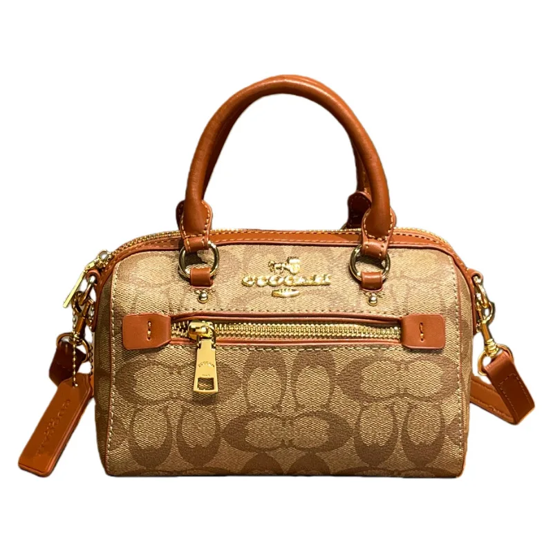 Classic Popular Elegant Leather Shoulder Bag For Women By Luxury Brand Famous Designer Messenger Style Chic