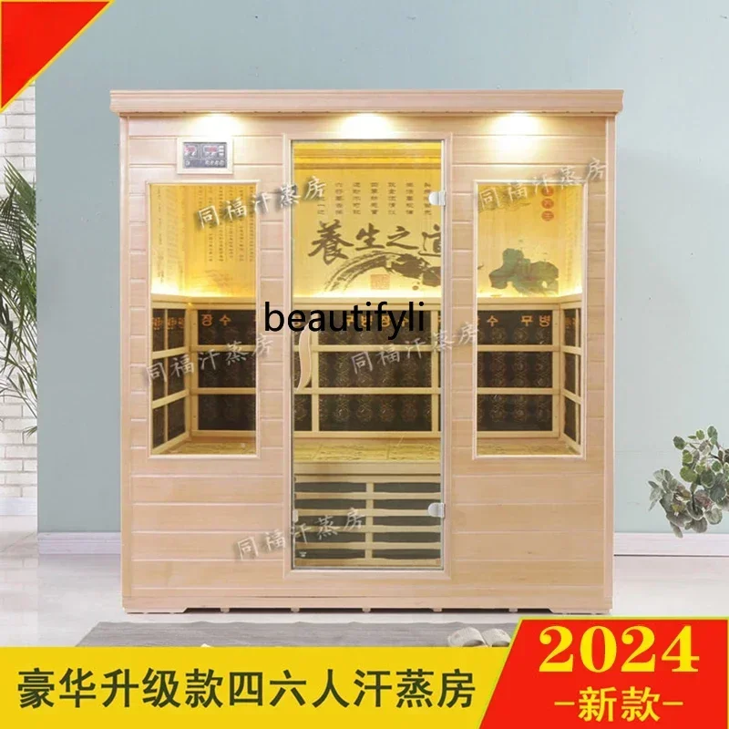 

LHY26 ssSteam room Beauty salon Nano sweat steam box Household tourmaline sauna room Light wave physiotherapy room