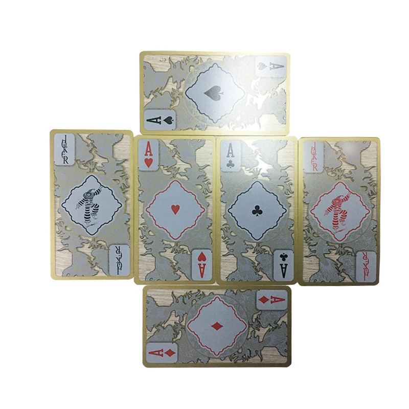 Transparent Plastic Playing Cards, High Quality, Waterproof, Phnom Penh, Dragon Playing Cards Collection, Magic，Gifts For Others