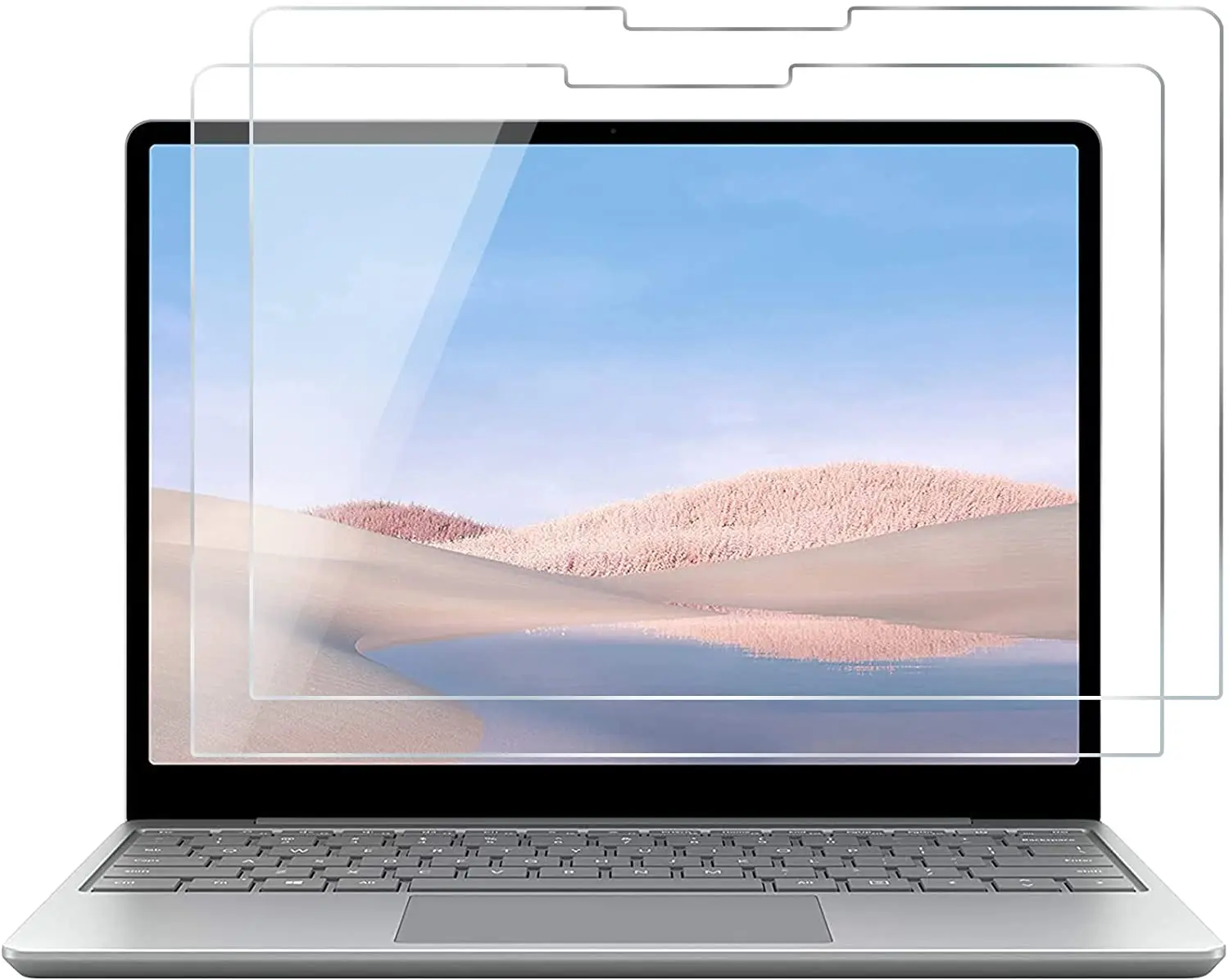 2pcs/lot Ultra Clear / Matte For Microsoft Surface Laptop Go 2 12.4 inch Screen Protector Guard Anti-Glare Soft Protective Film