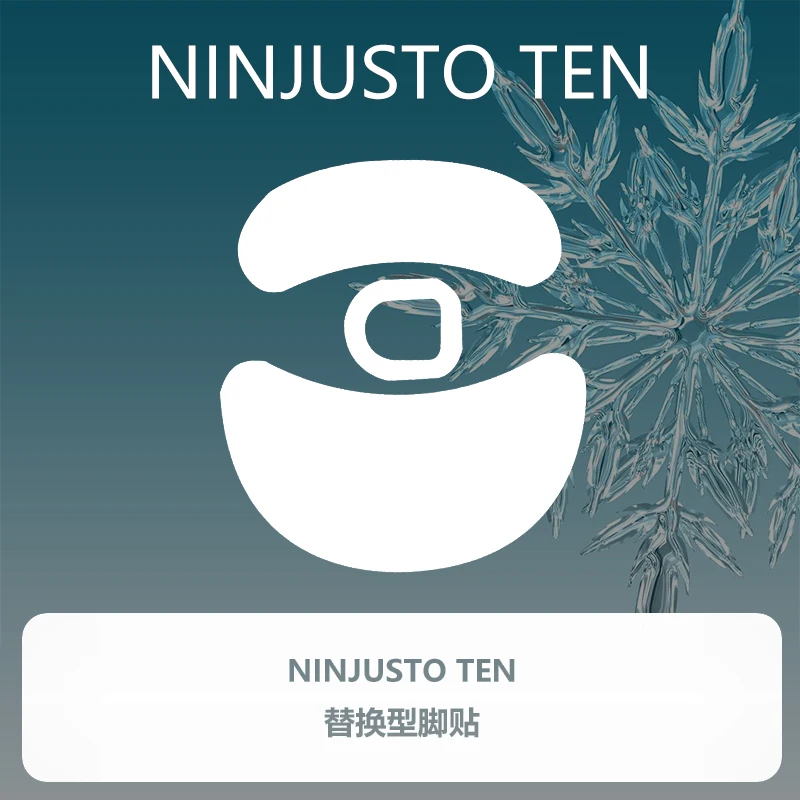 

Ultraglide Ninjutso TEN AIR Mouse Feet Speed Unsmooth Mouse Skates for Gaming Mouse Pc Mice Accessories Vorlant Gamer Man Gifts