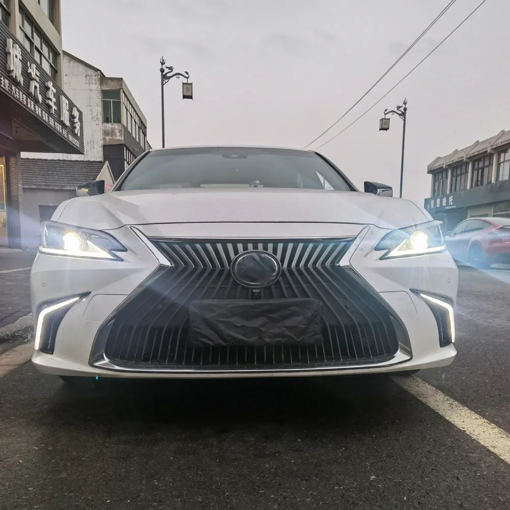 

For Lexus Es 200 2018-2022 Front Bumper Daytime Running Light Assembly Upgrade Startup Accessories Effect Plug and Play Tools