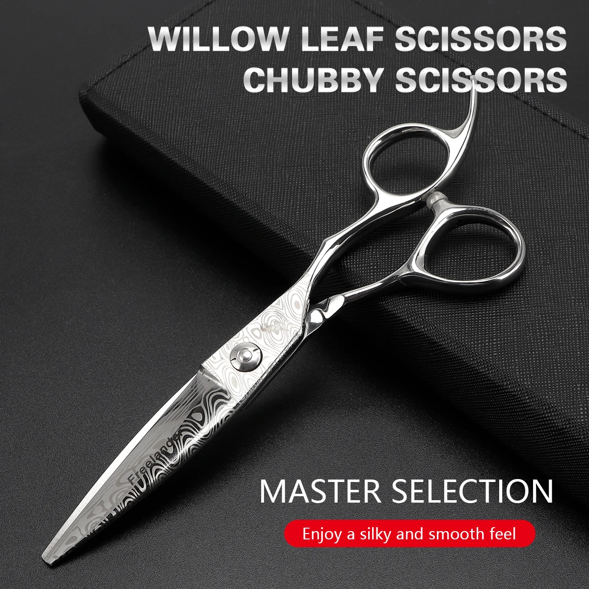 

Hair Scissors 6" Stainless Willow Leaf Hair Cutting Scissors Barber Thinning Shears Haircut for Hairdressing Dropshipping Tools