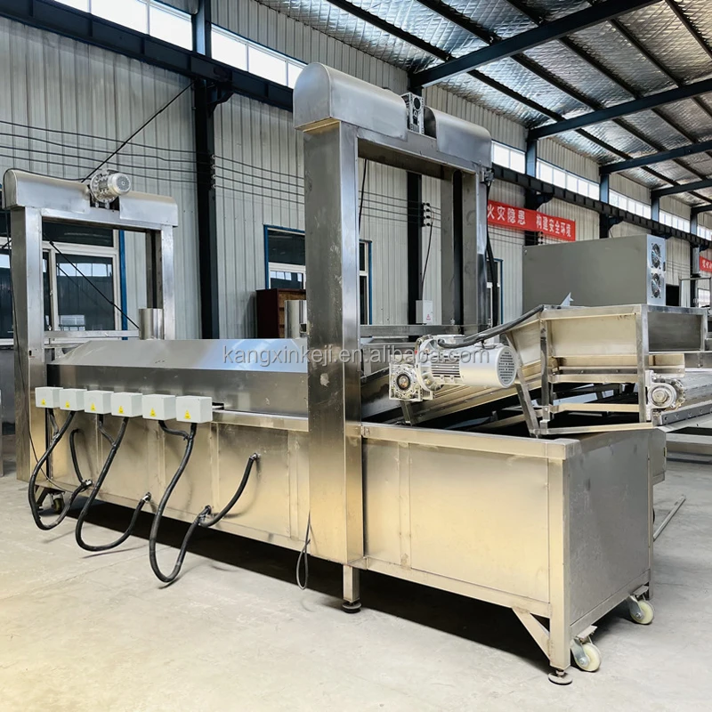 Making Machine Supply Potato Chips Production Fried Assembly Line Equipment