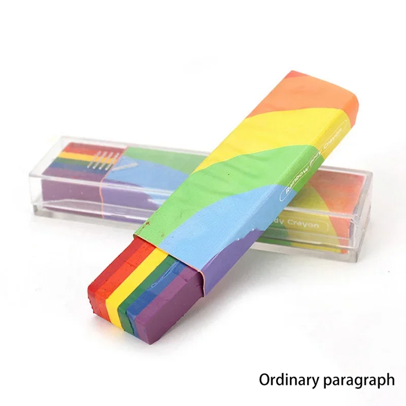 قابل للغسل الجسم اللوحة عصا الفن اللوحة ماكياج قوس قزح متعدد الألوان هيئة الفن للوجه الطلاء الملون القلم الطرف الديكور