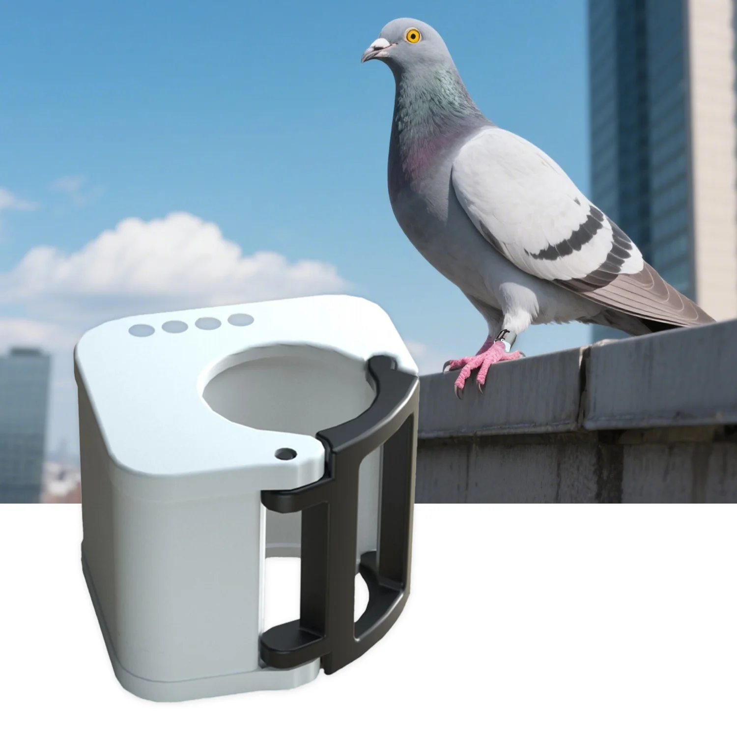 Bird Positioning Shackles GPS Tracker Racing Pigeons IP67 Waterproof 2.5g GSM GLONASS Mode Android LBS Birds 160 Hours Pigeons