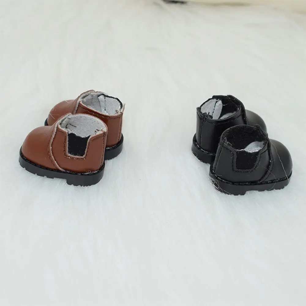 20cm Doll Shoes Fashion Leather Boots Casual Wear Mini Shoes For Idol EXO Dolls Clothes Accessories Kids Plush Toys Gift