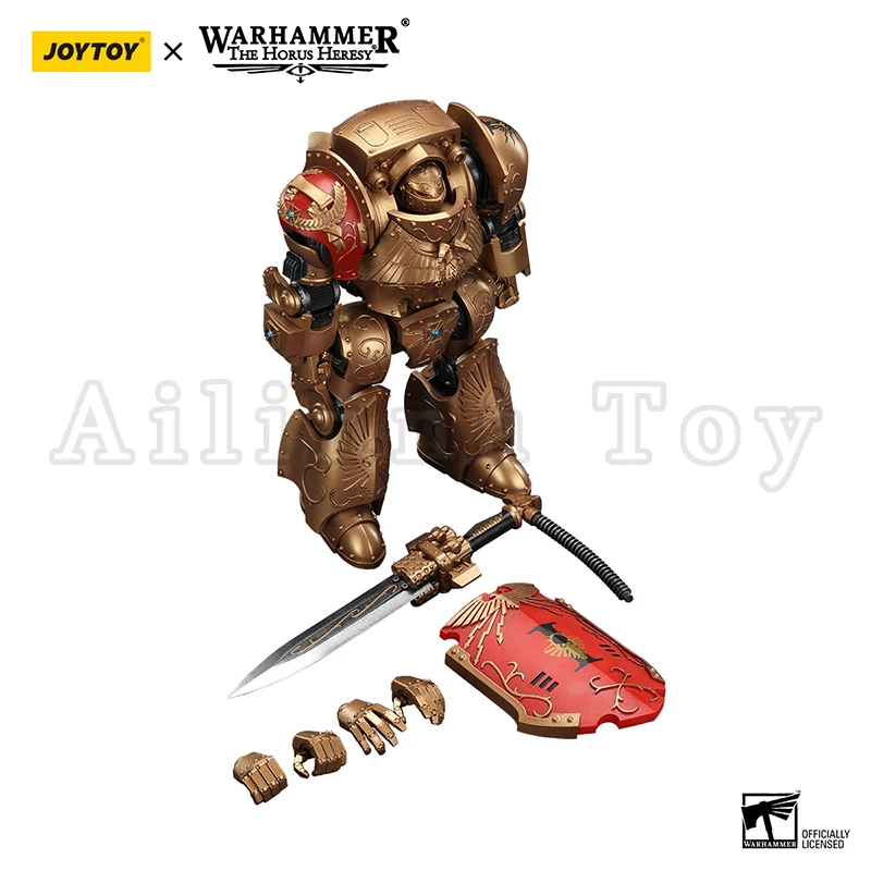 [PRE-ORDER] JOYTOY 1/18 Figura de ação The Horus Heresy Legio Custodes Contemptor-Galatus Achillus Dreadnought Anime modelo de brinquedo