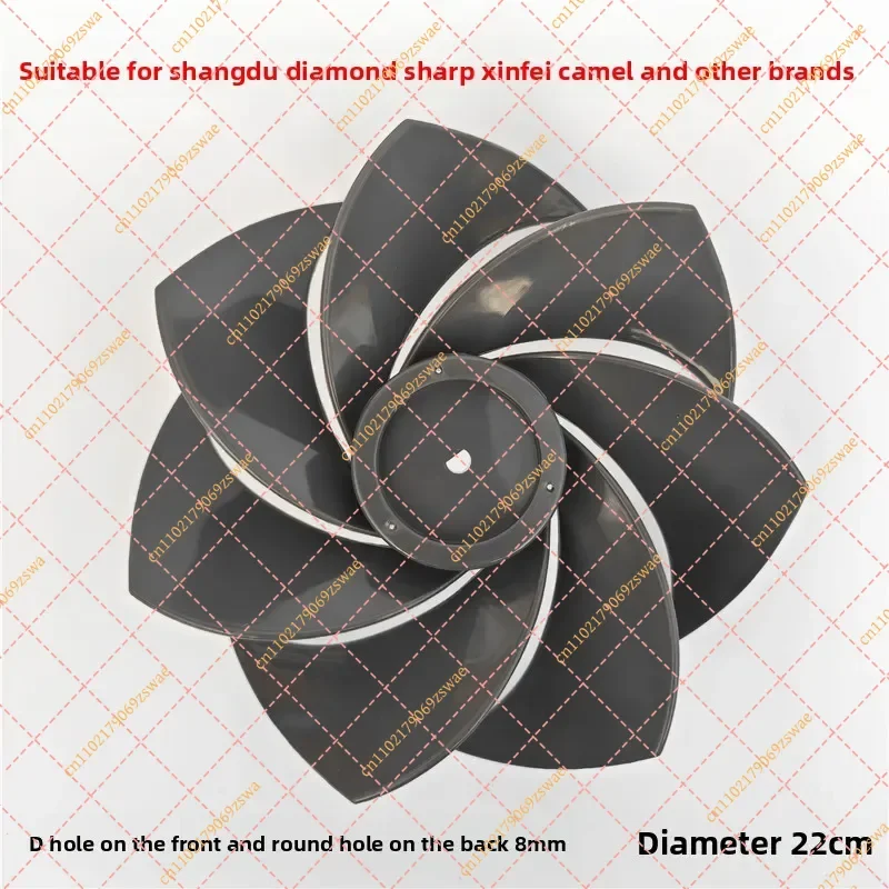 Universal Fan Blades Replacement, Multi-Purpose Cooling Fan Leaf Accessory
