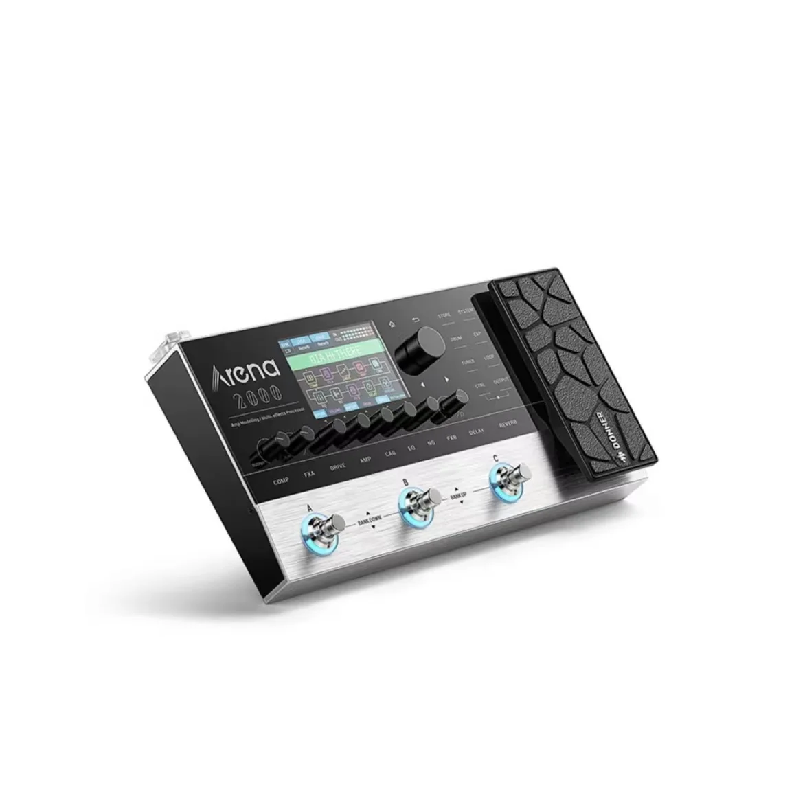 Donner Arena 2000/Arena2000 Amp Modelling Multi-effect Pedals Guitar Processor Electric Guitar Effects Pedal for Audio Interface
