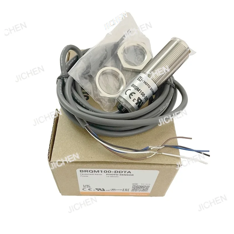 

Фотоэлектрический датчик BRQM100-DDTA-P NPN PNP, 1 шт., новый, BRQM100-DDTA-C-P NPN PNP