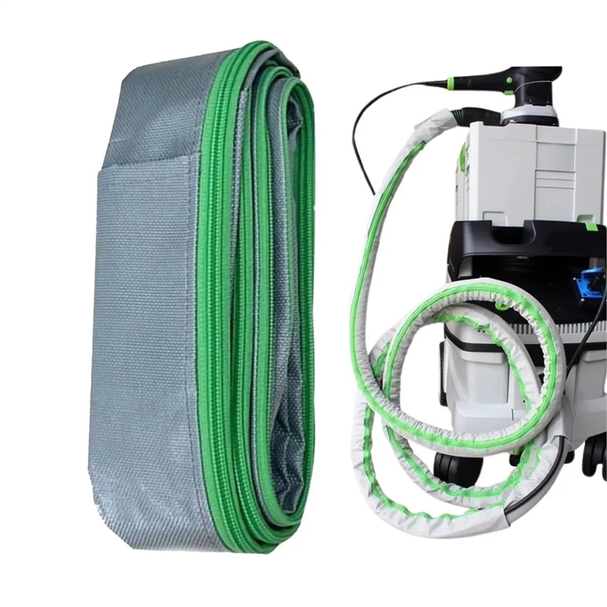 (A99Z) 3.5m Vacuum Hose Sleeve Protective Cover Cloth Dust Extractor Hose Wrap Vacuum Tube Protector for Cleaner Accessories