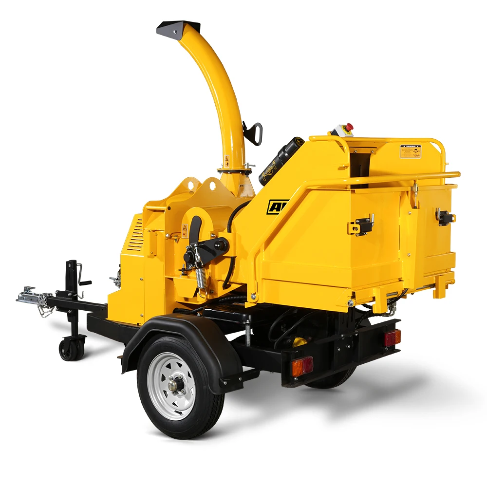 DCH6 Hydraulic Feeding Ga-soline Engine Powered Wood Chipper