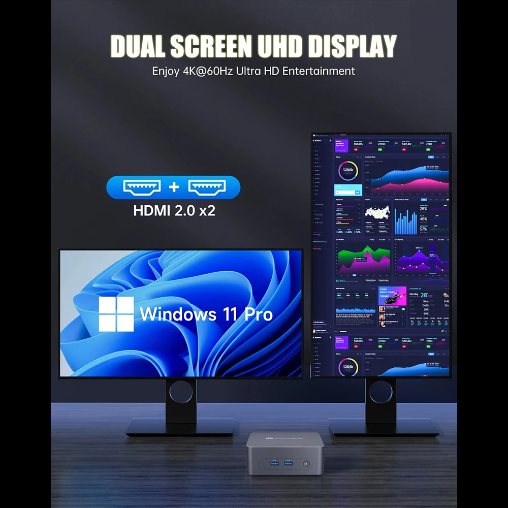 MLLSE G3 Mini PC Intel Alder Lake N100 CPU DDR4 8/16GB RAM 256/512GB SSD WiFi5 BT4.2 Windows 11Pro Mini Desktop Computer