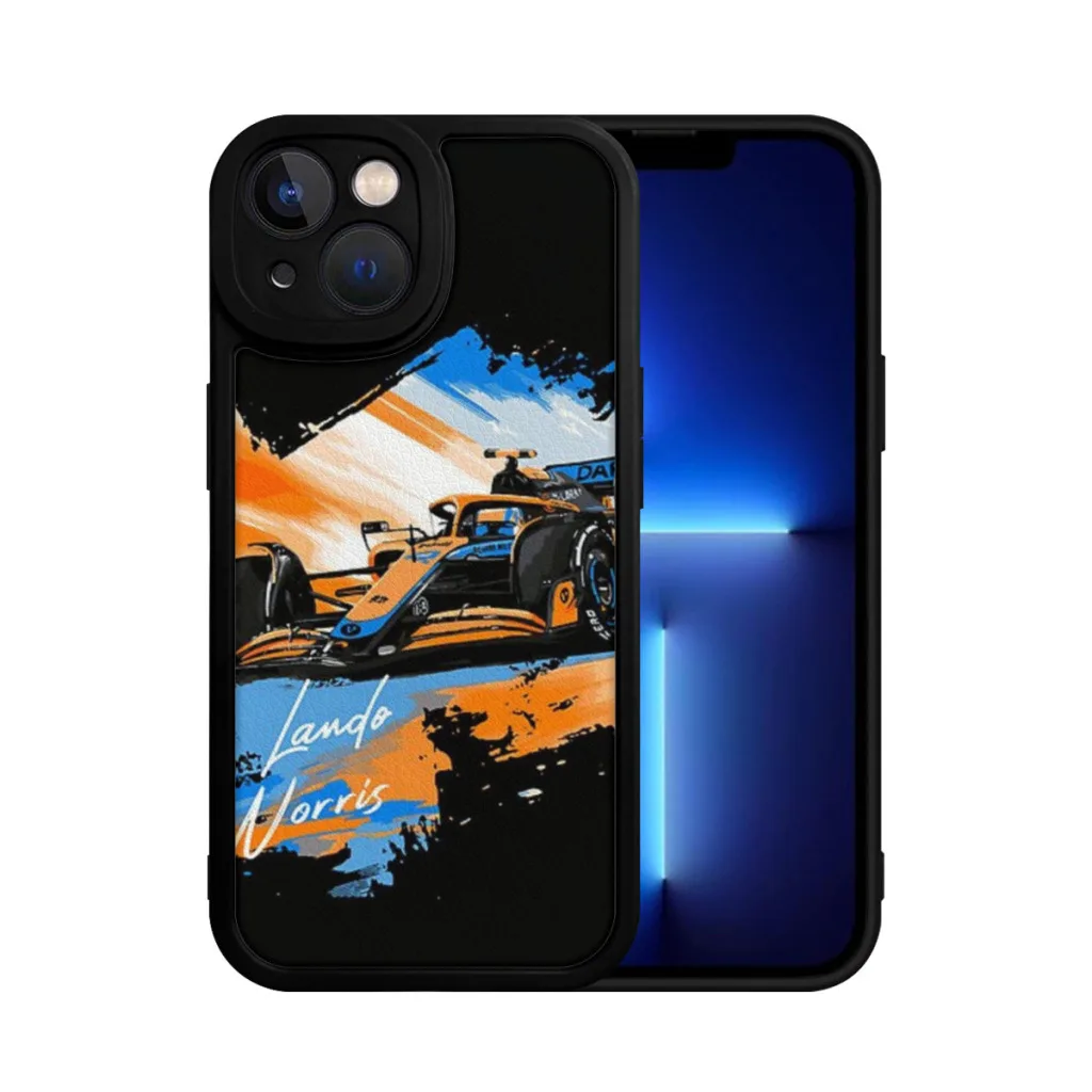 Lando Norris - Retro_Digi art Phone Case For iPhone 15 Pro Max Silicone Shell