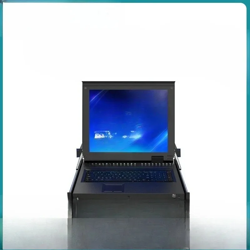 

17 inch LED CAT5 network port IP remote digital KVM switcher automatic OSD menu