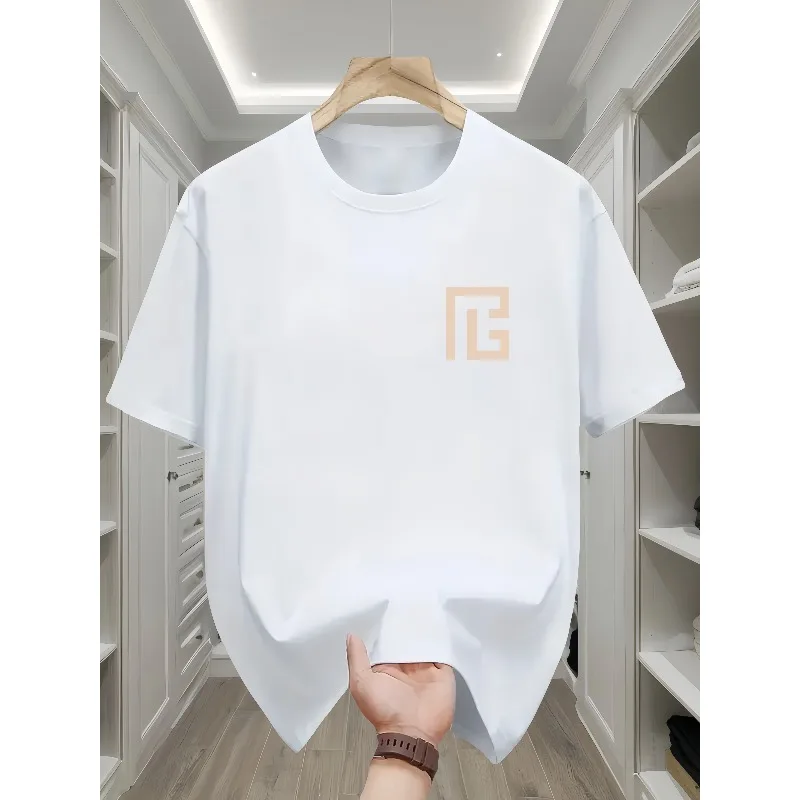 

Модная и креативная футболка с принтом. Простая и высококачественная футболка.