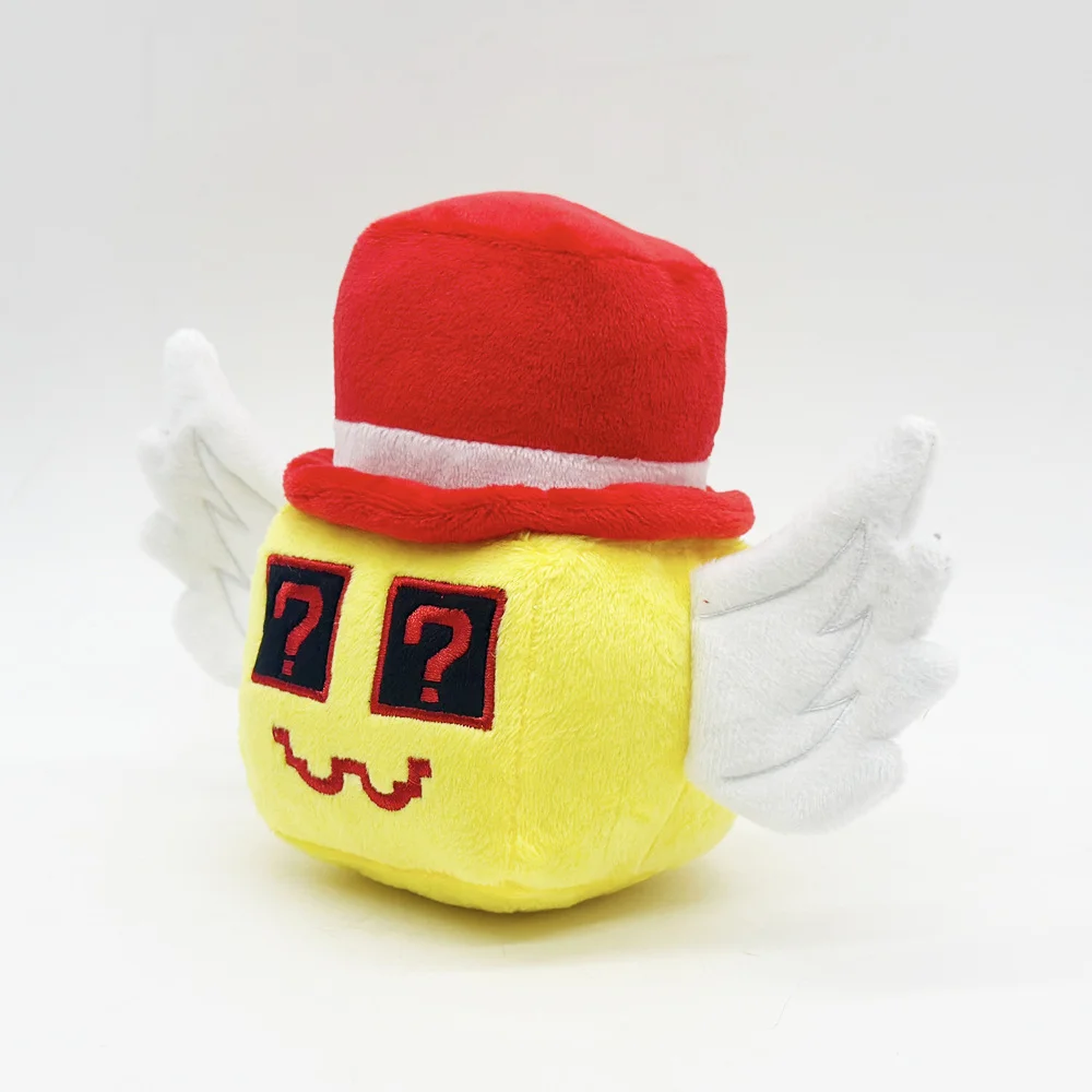 Kawaii Steal a Brainrot Jandel Plush Anime Jandel Giant Toriel No. 67 لعبة قطيفة زرقاء قبعة حمراء هدايا عيد الميلاد للأطفال على شكل قرد أسود #3