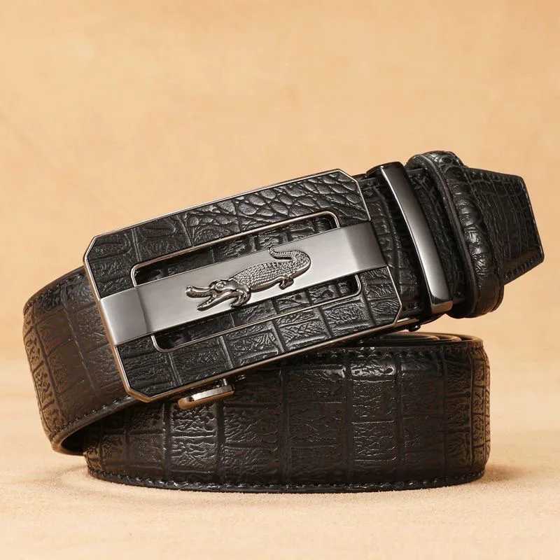 럭셔리 브랜드 남성 벨트 고품질 가죽 비즈니스 디자이너 유명 벨트 남성용 청바지 스트랩 남성용 금속 버클 벨트