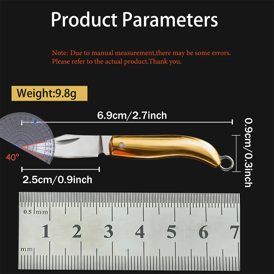 1/2/3/4/5/6PCS,Portable Unboxing Gadget, Mini Parcel Opener with Lanyard Hole, Luxury‑Surface Envelope Opening Pocket Tool
