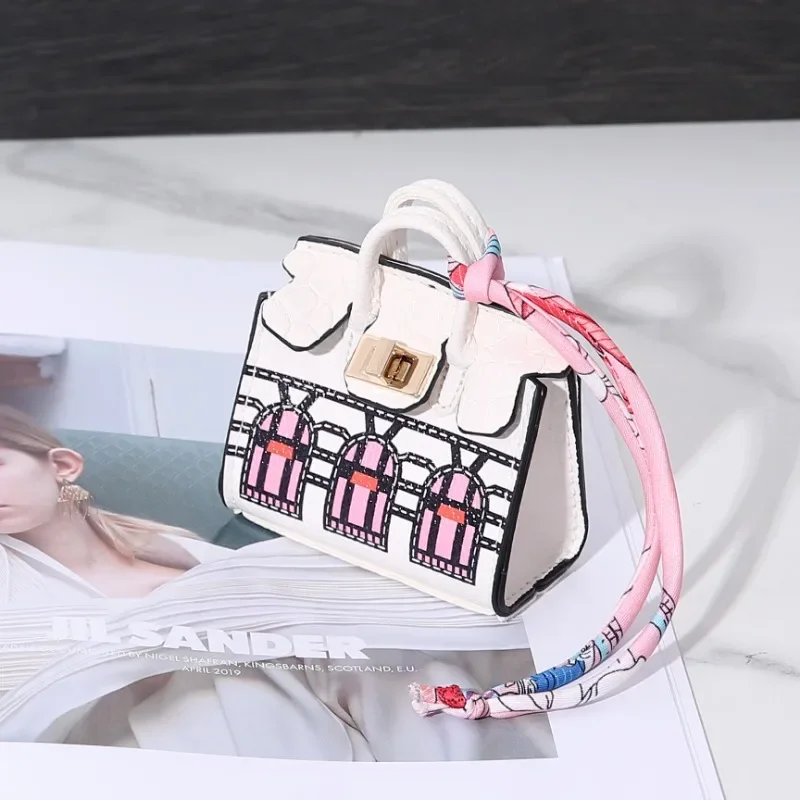 Cute Mini House Design Multi-Functional Handheld Bag With Hand Rope Portable Bluetooth Earphone & Coin Storage Wallet 2026 New - view 6